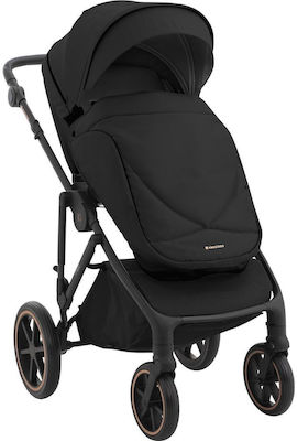 Kikka Boo Thea Verstellbar 2 in 1 Baby Kinderwagen Geeignet für Neugeborene Black 2024 11.3kg