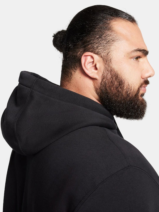 Club Sweatshirt with Black Hood