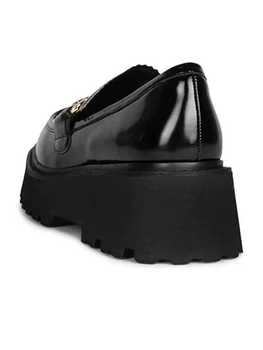 Skooled Γυναικεία Loafers σε Μαύρο Χρώμα