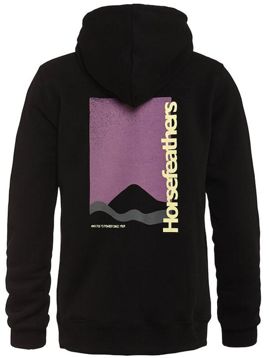 Horsefeathers Women's Hooded Sweatshirt Black