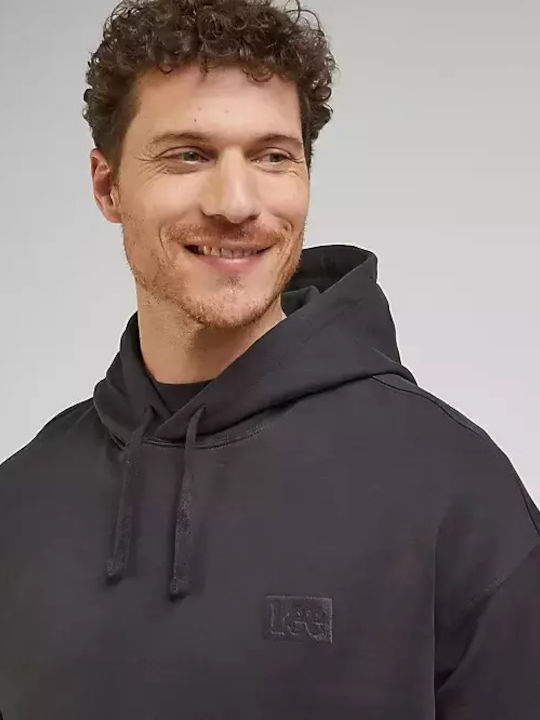 Sweatshirt with Hood Black
