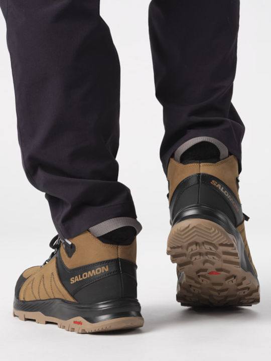 Salomon Outchill TS Men's Waterproof Hiking Boots Brown