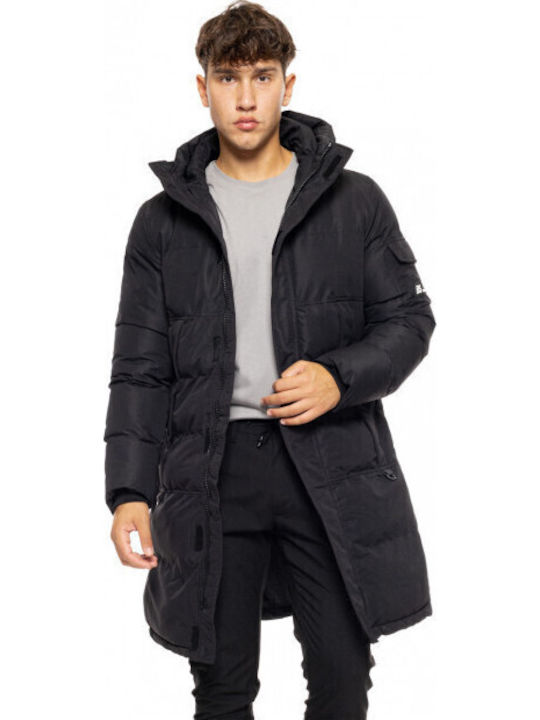 Biston Μπουφάν Puffer Μαύρο