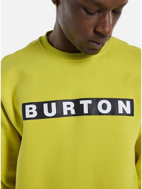 Burton Men's Sweatshirt Yellow