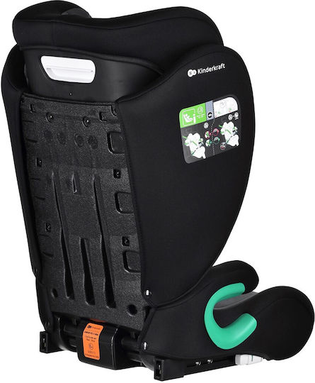 Kinderkraft Junior Fix Baby Car Seat High-back Booster i-Size with Isofix Graphite Black