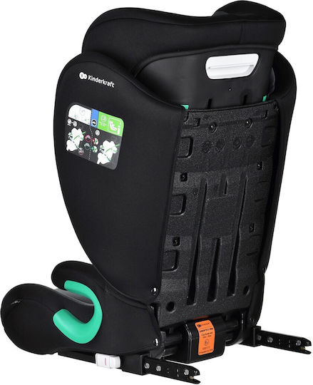 Kinderkraft Junior Fix Baby Car Seat High-back Booster i-Size with Isofix Graphite Black