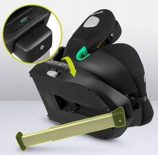 Lionelo Braam Baby Car Seat i-Size with Isofix Black Carbon 0-36 kg