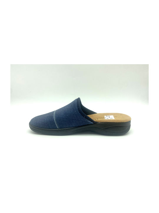 Save Your Feet Men's Slipper Blue