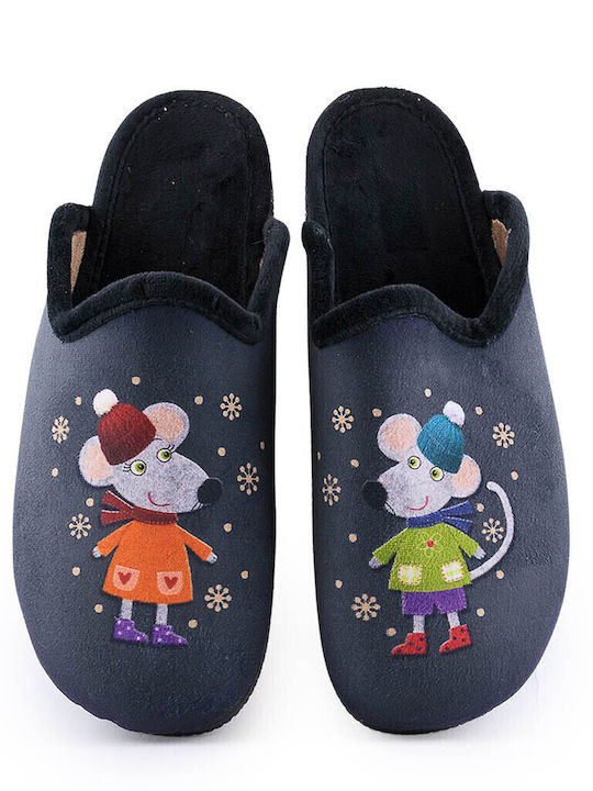 Winter Women's Slippers Black