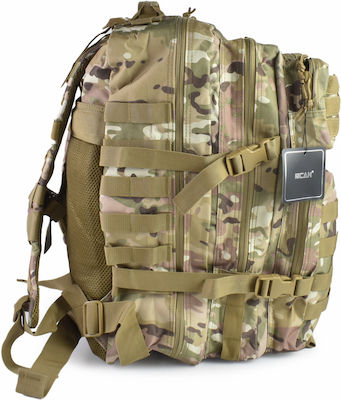 Mcan Militärischer Rucksack Rucksack Camouflage in Khaki Farbe 36Es