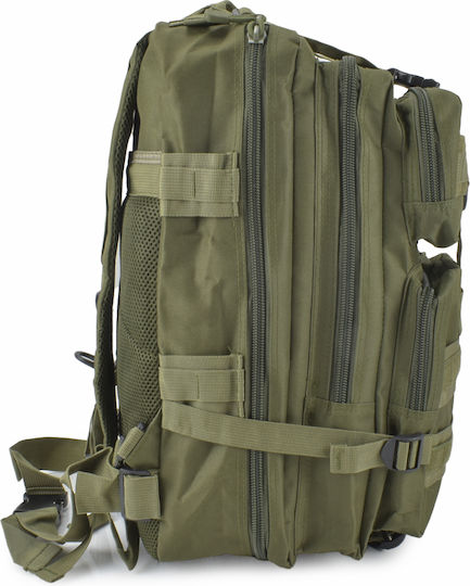 Mcan Military Backpack Backpack made of Polyester Khaki 30lt