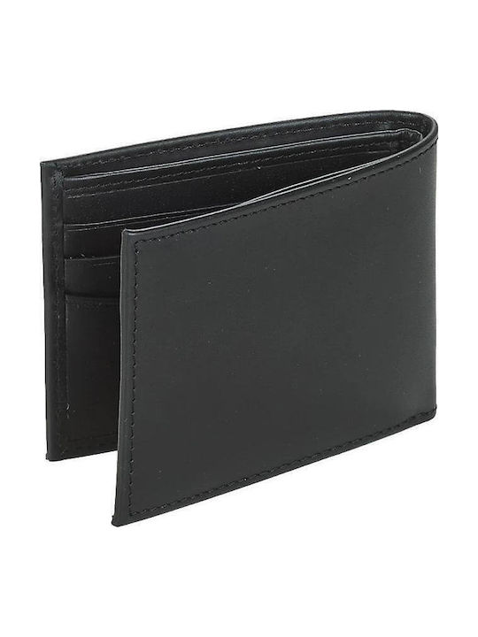 Vintage Two Horses Vertical Leather Men's Wallet Classic Black