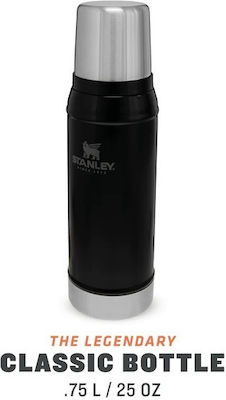 Stanley Legendary Classic Bottle Thermos Stainless Steel BPA Free Black 750ml