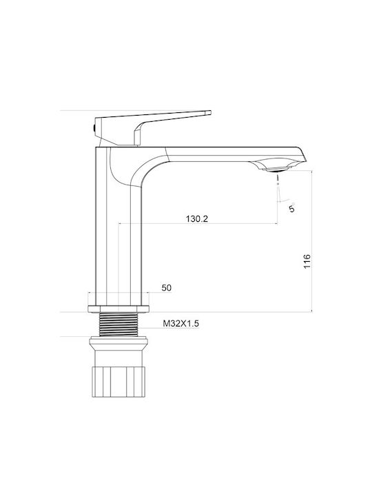 Interflex Миксер Смесител за мивка Interflex Миксер Смесител за мивка