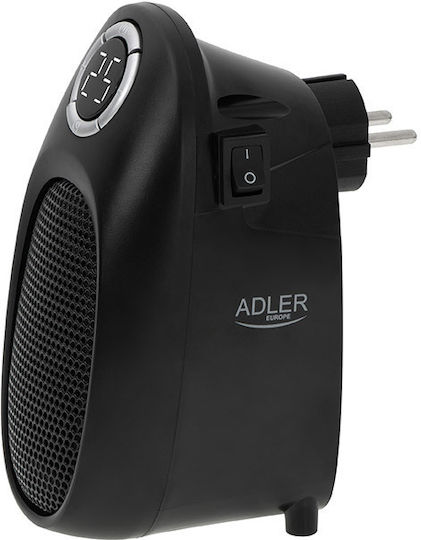 Adler Fan Heater Room Floor Black 1500W