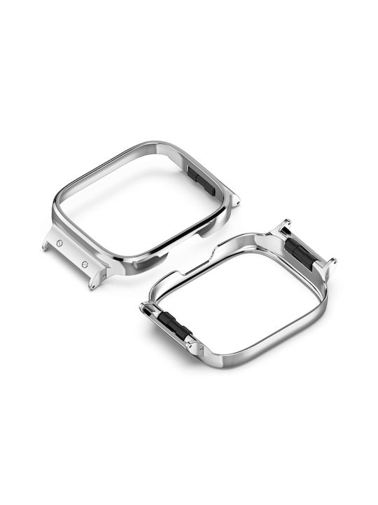 Μεταλλική Θήκη σε Ασημί χρώμα για το Redmi Watch 3 Active Μεταλλική Θήκη σε Ασημί χρώμα για το Redmi Watch 3 Active