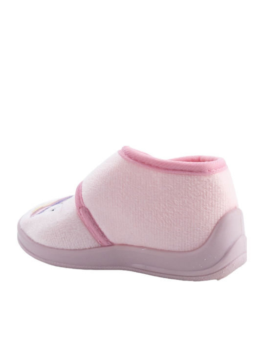 Kinderhausschuhe Stiefel Rosa
