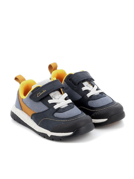 Stride Kids Sneakers Anatomic with Scratch Blue