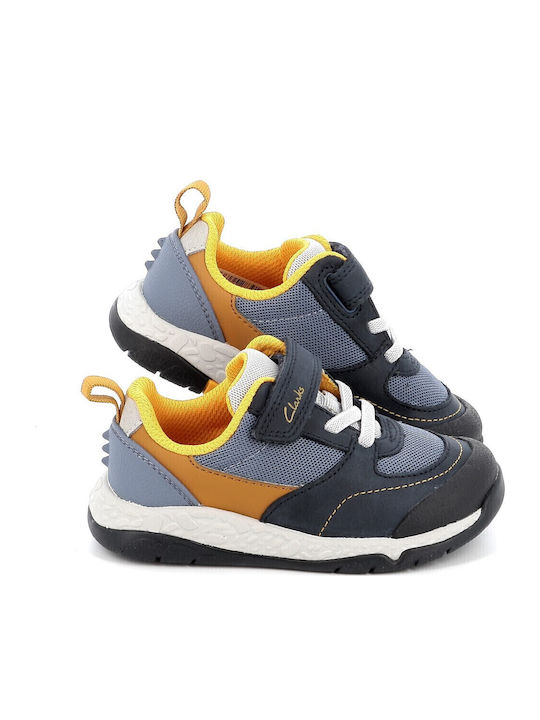 Stride Kids Sneakers Anatomic with Scratch Blue