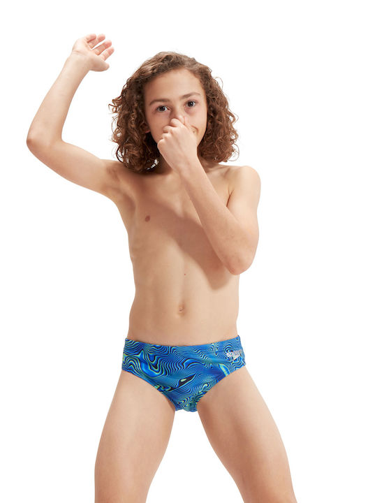 Speedo Kids Swimwear Swim Briefs Blue