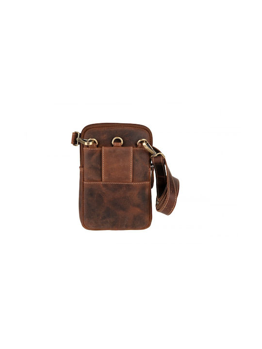 Fetiche Leather Leather Men's Bag Handbag Brown