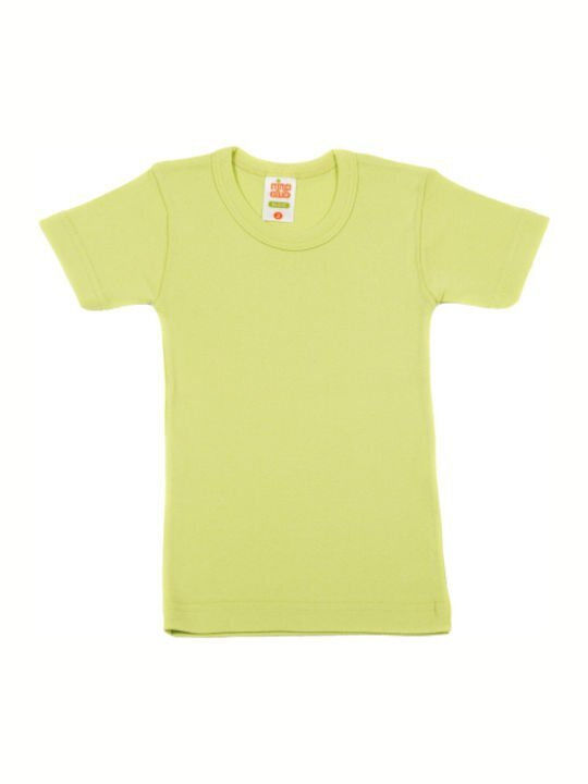 Nina Club Kids' Undershirt Short-sleeved Purple