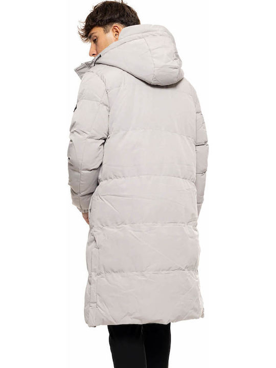 Χειμωνιάτικο Μπουφάν Puffer Γκρι