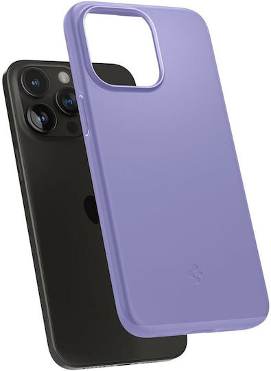 Spigen Thin Fit Back Cover Plastic 1.55mm Iris Purple (iPhone 15 Pro)