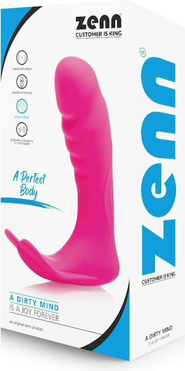 Zenn Mini Κλειτοριδικός Δονητής 12.8cm Ροζ