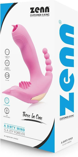 Zenn ONE Κλειτοριδικός Δονητής Ροζ