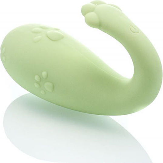 Zenn Feel The Power Sweet Double Fun Vibrator Doppelter Vibrator 9.8cm Green