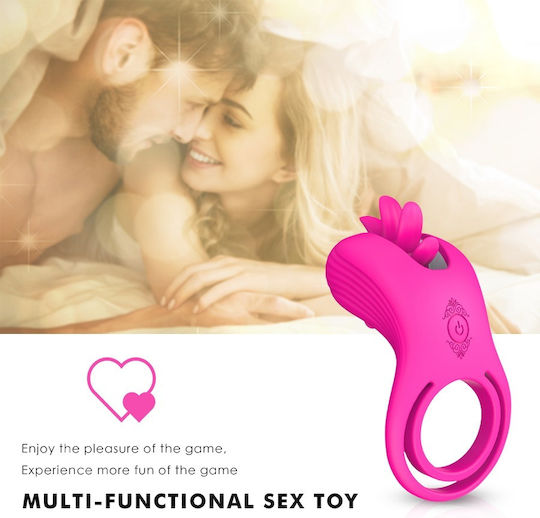 La Lolita Amsterdam Wind Vibrating Pink Cock Ring