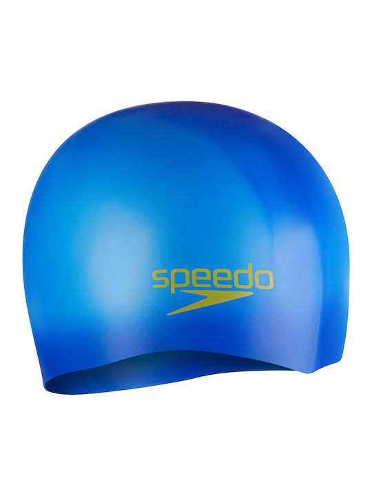 Speedo Schwimmkappe Kinder Blau