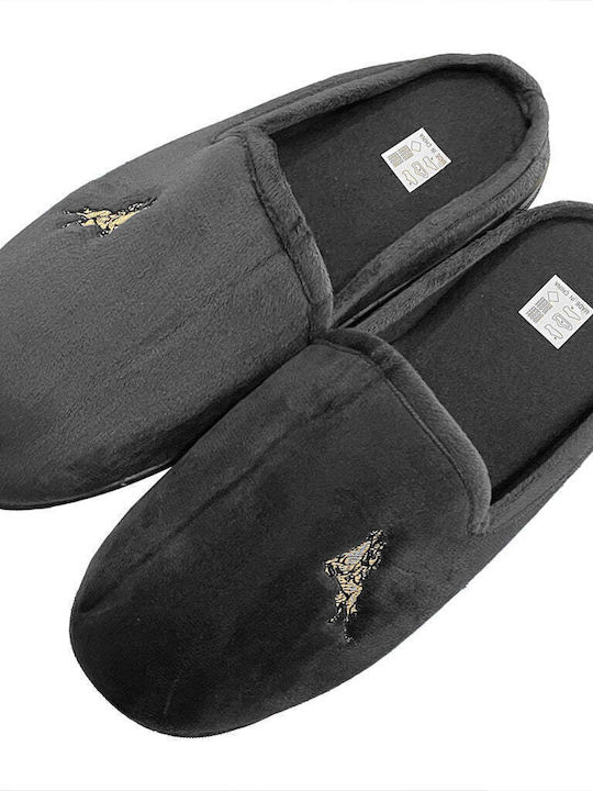 Ustyle Men's Slipper Black