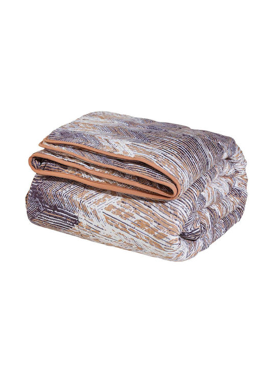 Das Home Πάπλωμα Μονό με Γέμιση Microfiber 160x240εκ. Happy Μπλε