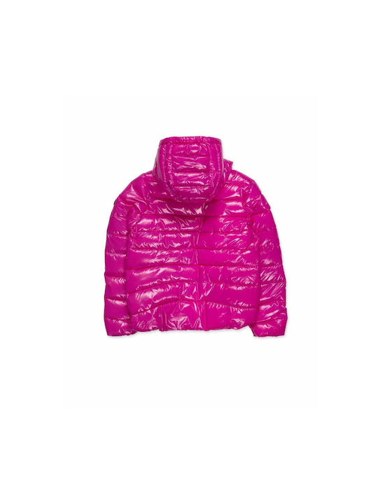 Nath Kids Jachetă casual pentru copii Scurt cu glugă Fuchsia