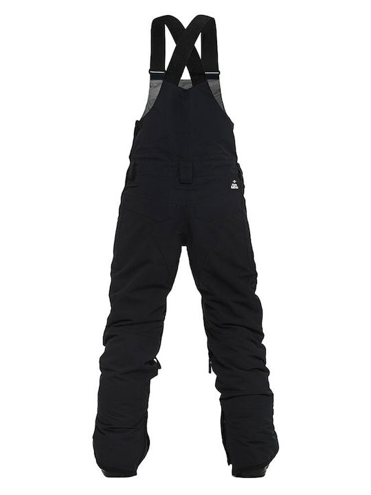 Horsefeathers Stella OW218D Women's Dungarees for Ski & Snowboard Black