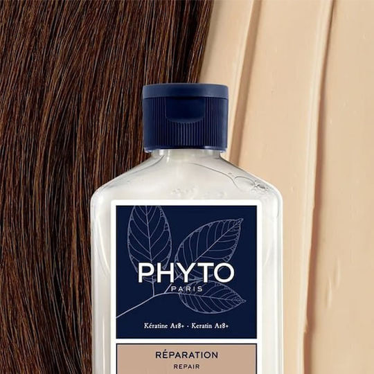 Phyto Repairing Σαμπουάν Αναδόμησης/Θρέψης & Λάμψης για Εύθραυστα Μαλλιά 250ml