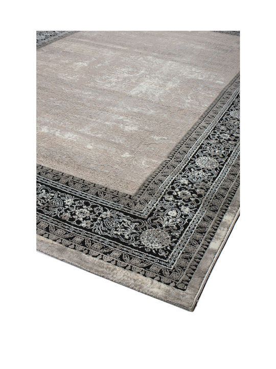 Viokarpet Indilook 4462a Rug Rectangular Black D.Grey