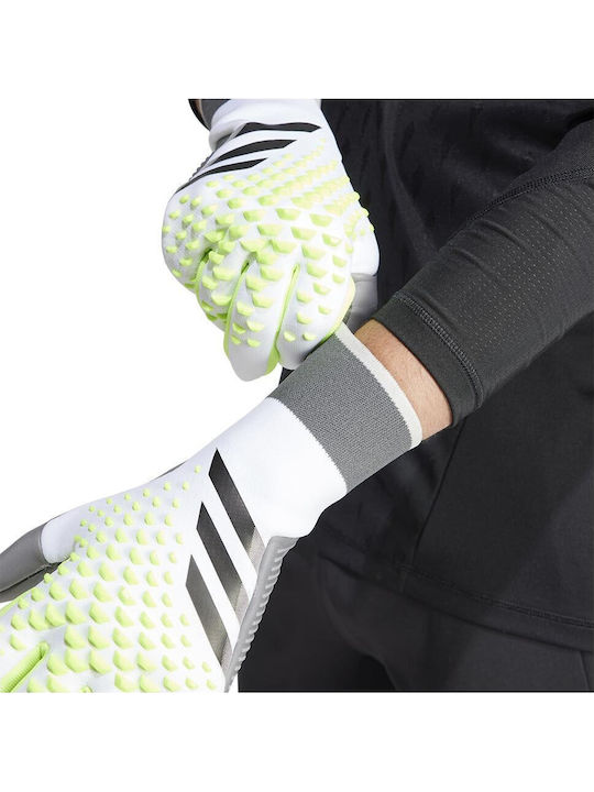 adidas Predator Pro Γάντια Τερματοφύλακα Ενηλίκων Λευκά