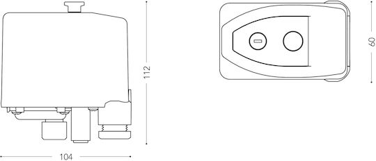 Italtecnica PMA/12 Druckschalter