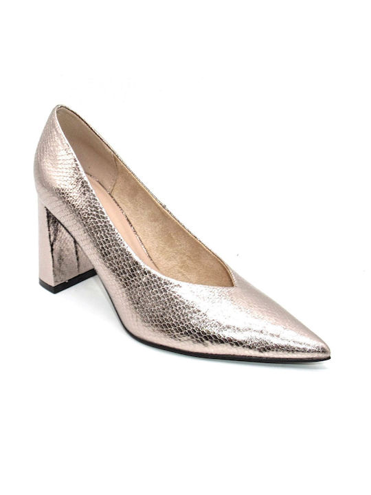 Corina Pumps mit hohem Absatz Silber