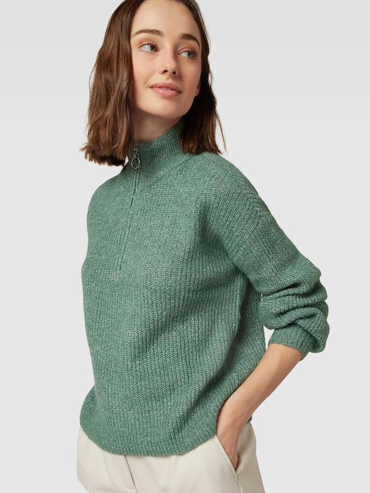 Vero Moda Damen Langarm Pullover Grün