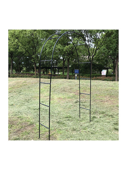 Arch Garten aus Metallisch in Schwarz Farbe