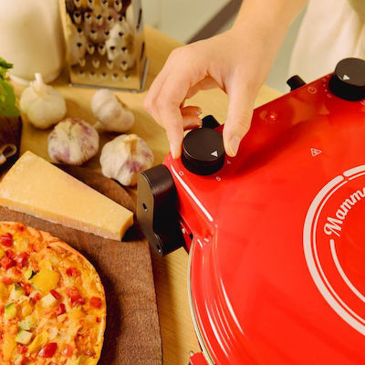 Cecotec Fun Pizza&Co Mamma Mia Pizza Maker 1200W Roșu