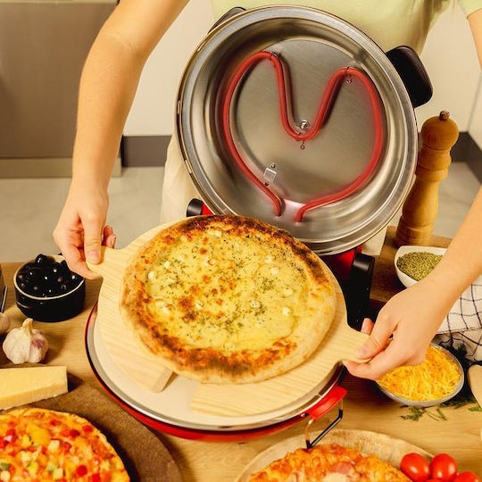 Cecotec Fun Pizza&Co Mamma Mia Παρασκευαστής Πίτσας 1200W Κόκκινος