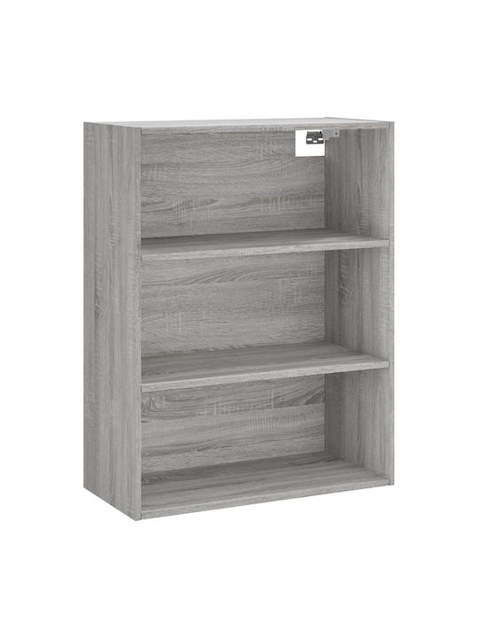 Bibliotecă Gri 69.5x34x180cm