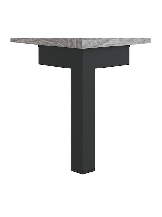 Bibliothek Grey 69.5x34x180cm