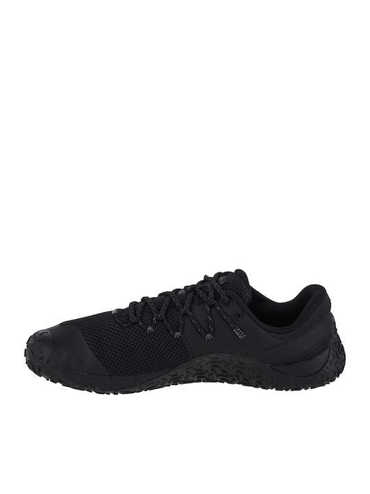 Merrell Glove Ανδρικά Ορειβατικά Παπούτσια Μαύρα