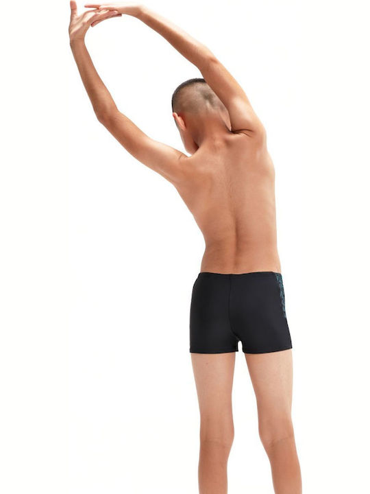 Speedo Hyper Boom Logo Splice Παιδικό Μαγιό Βερμούδα / Σορτς Μαύρο